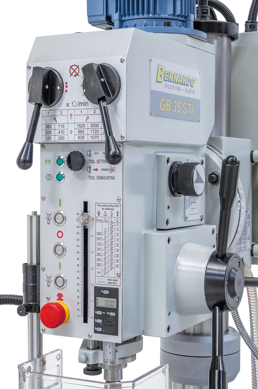 Getriebe-Säulenbohrmaschine GB 35 STi