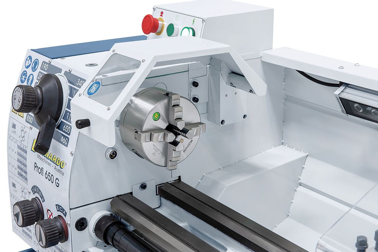 Leit- und Zugspindeldrehmaschine Profi 650 G / 230 V