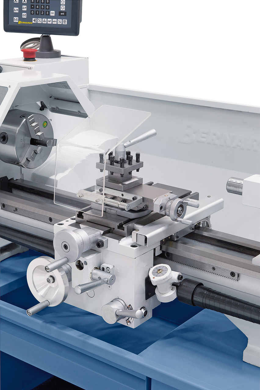 Leitspindel-Drehmaschine Profi 550 WQV / 230 V inkl. 2-Achs Digitalanzeige ES-12 V