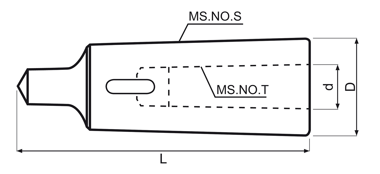 Reduzierhülse MK 6 / 3