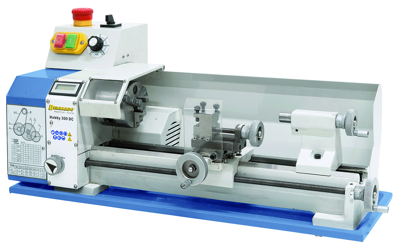 Tischdrehmaschine Hobby 300 DC / 230 V