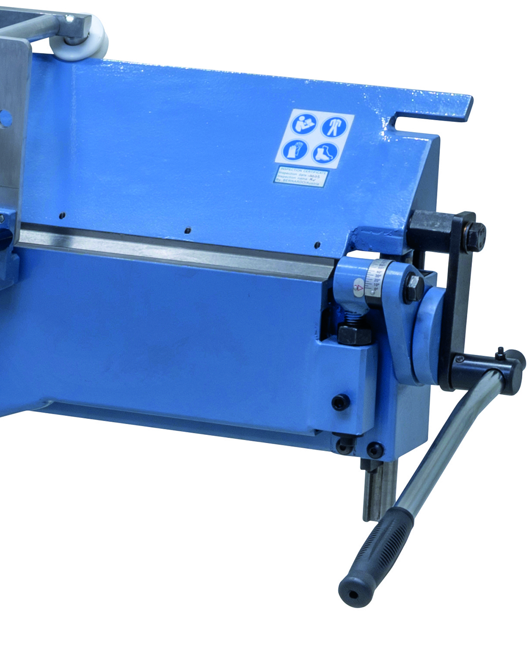 Schwenkbiegemaschine BB 2540 RS mit Rollenschere