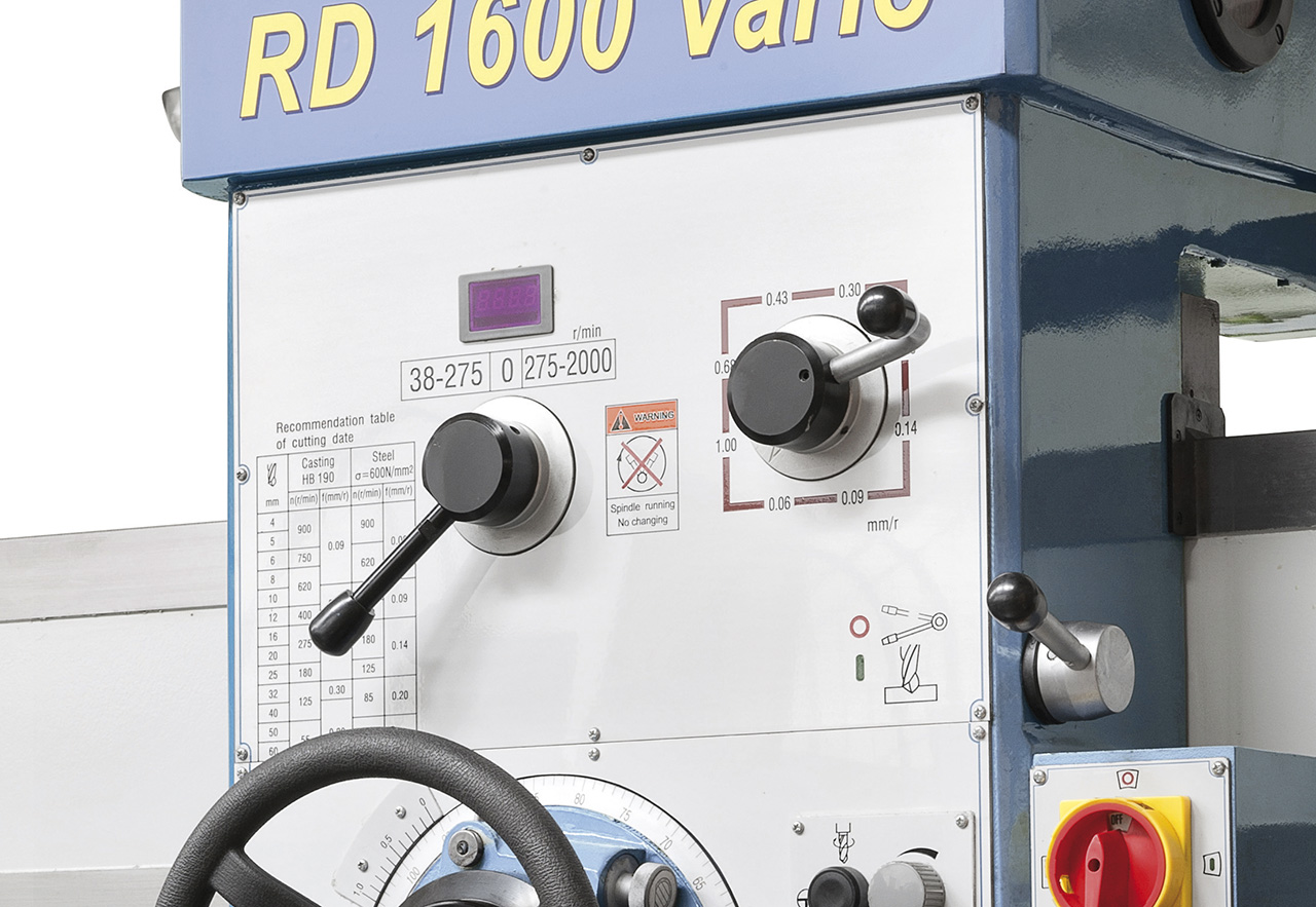 Radialbohrmaschine RD 1600 x 60 Vario *