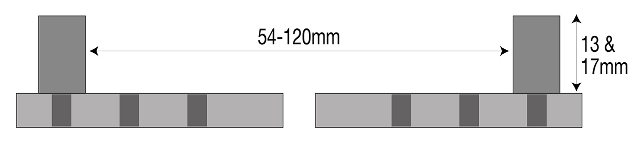 Planscheiben-Segmente klein f. Spannfutter M 70