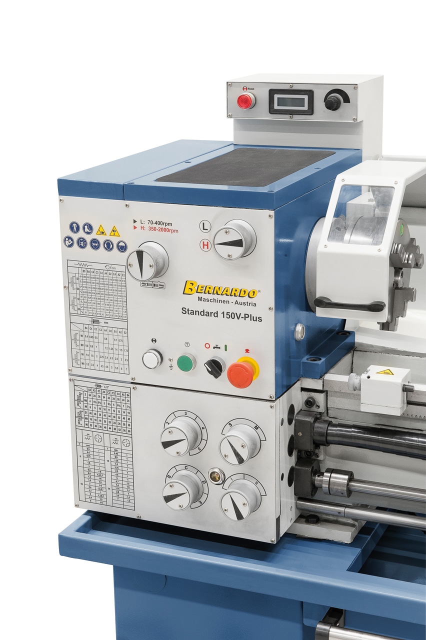 Leit- und Zugspindeldrehmaschine Standard 150 V-Plus *