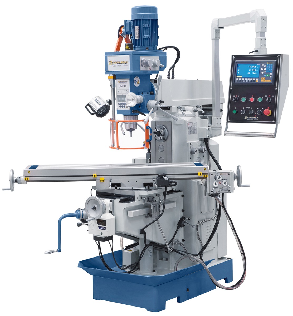 Universalfräsmaschine UWF 90 - 1270 inkl. 3-Achs-Digitalanzeige ES-12 H *