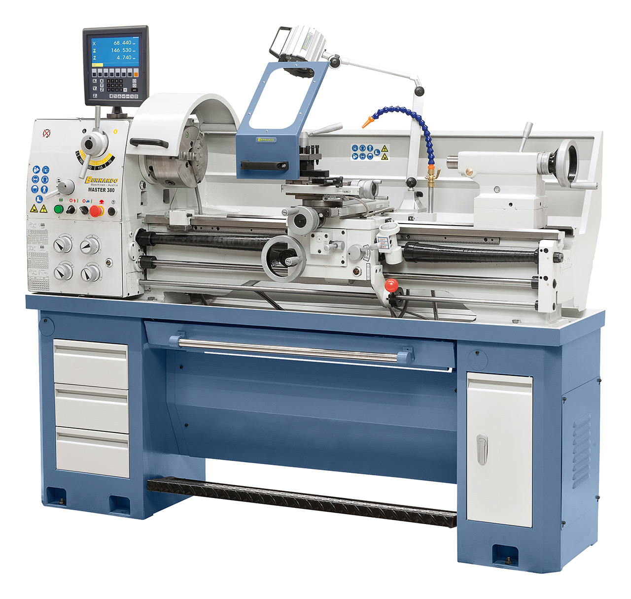 Universaldrehmaschine Master 380 inkl. 3-Achs-Digitalanzeige ES-12 V