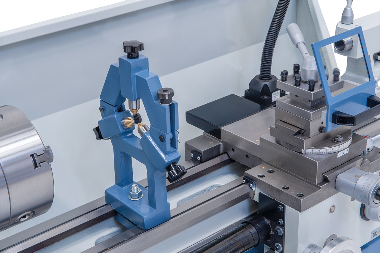 Leit- und Zugspindeldrehmaschine Hobby 800 G / 230 V inkl. 3-Achs Digitalanzeige DT 40