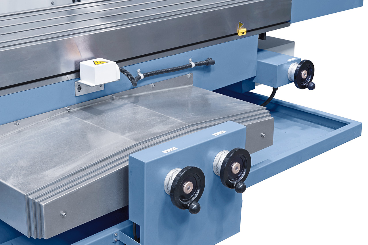 Bettfräsmaschine BFM 2100 Servo inkl. 3-Achs-Digitalanzeige ES-12 H **
