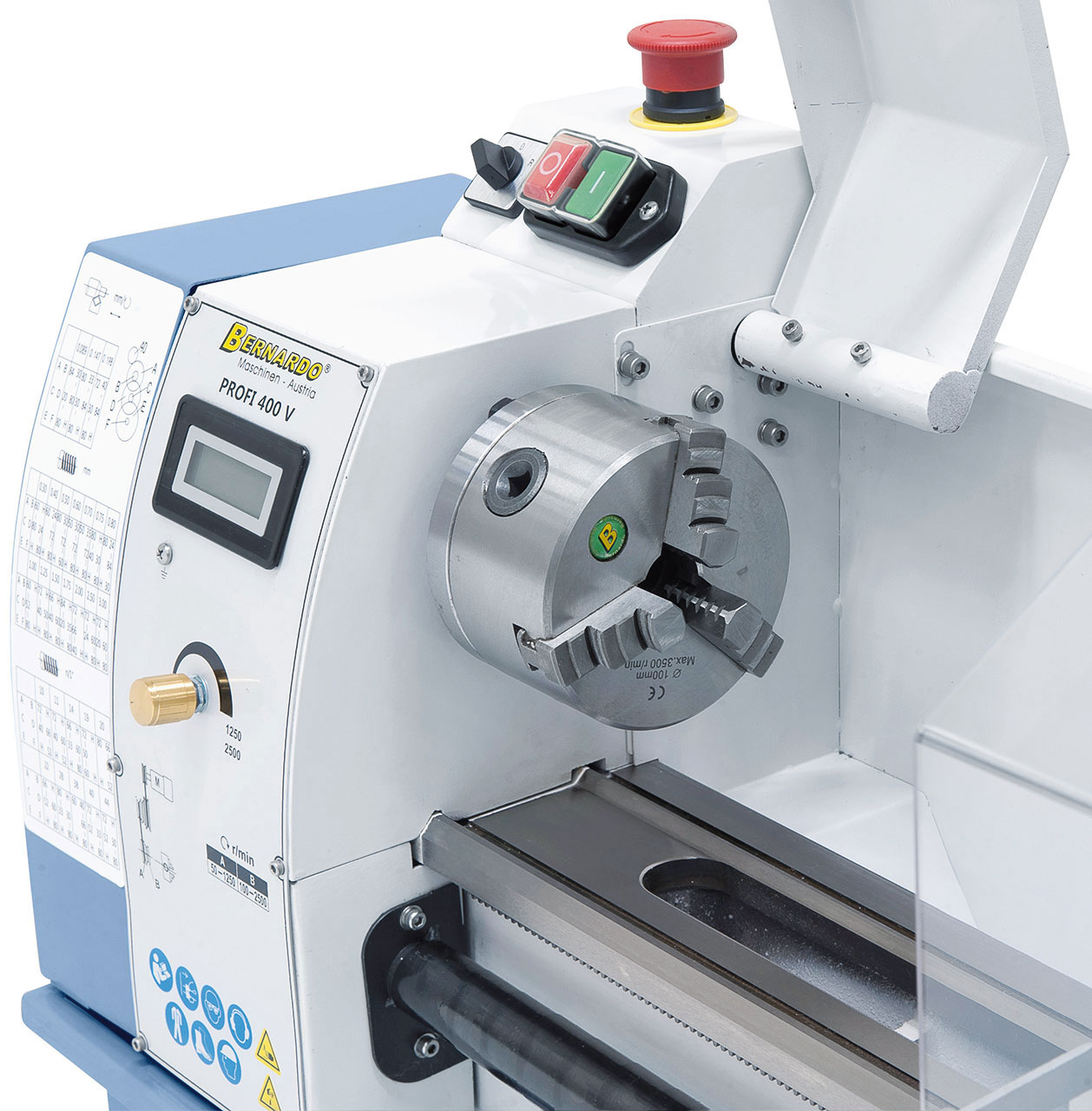 Tischdrehmaschine Profi 400 V / 230 V