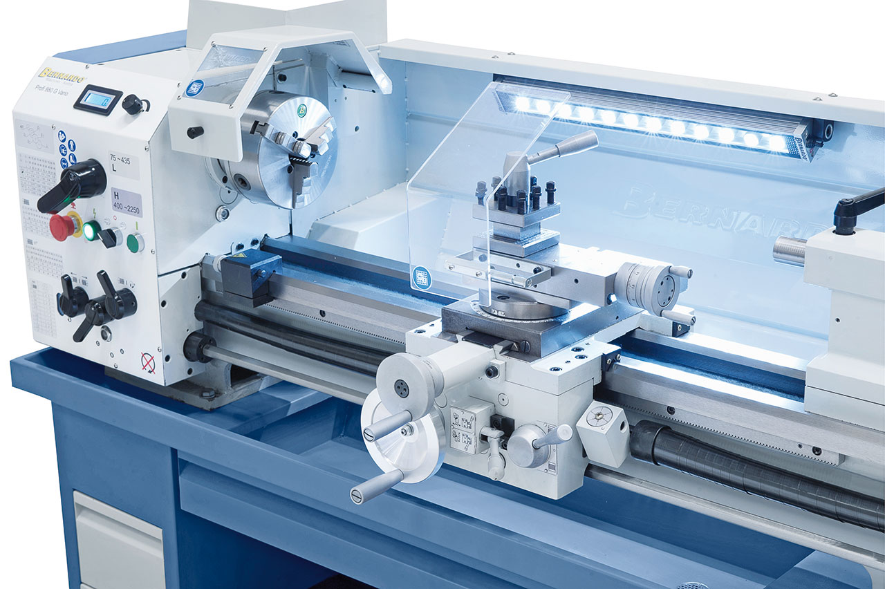 Leit- und Zugspindeldrehmaschine Profi 880 G Vario / 400 V