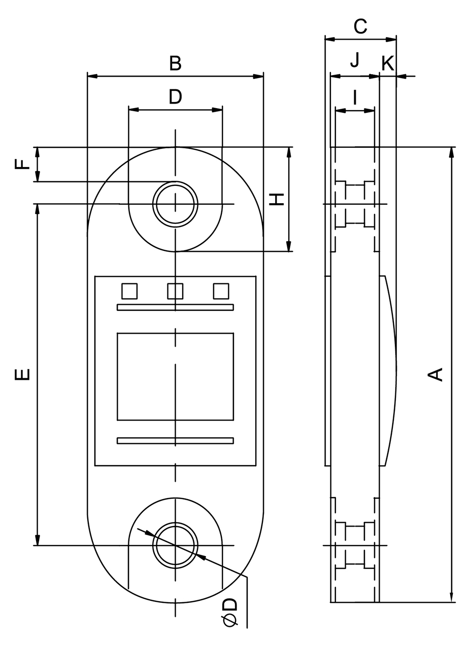 Kranwaage mit LCD-Display ID 2000
