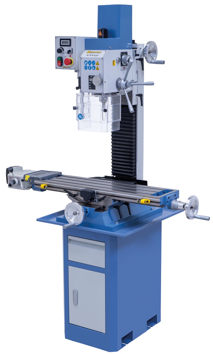Bohr- und Fräsmaschine BF 30 N Super mit Vorschub AL 350 D