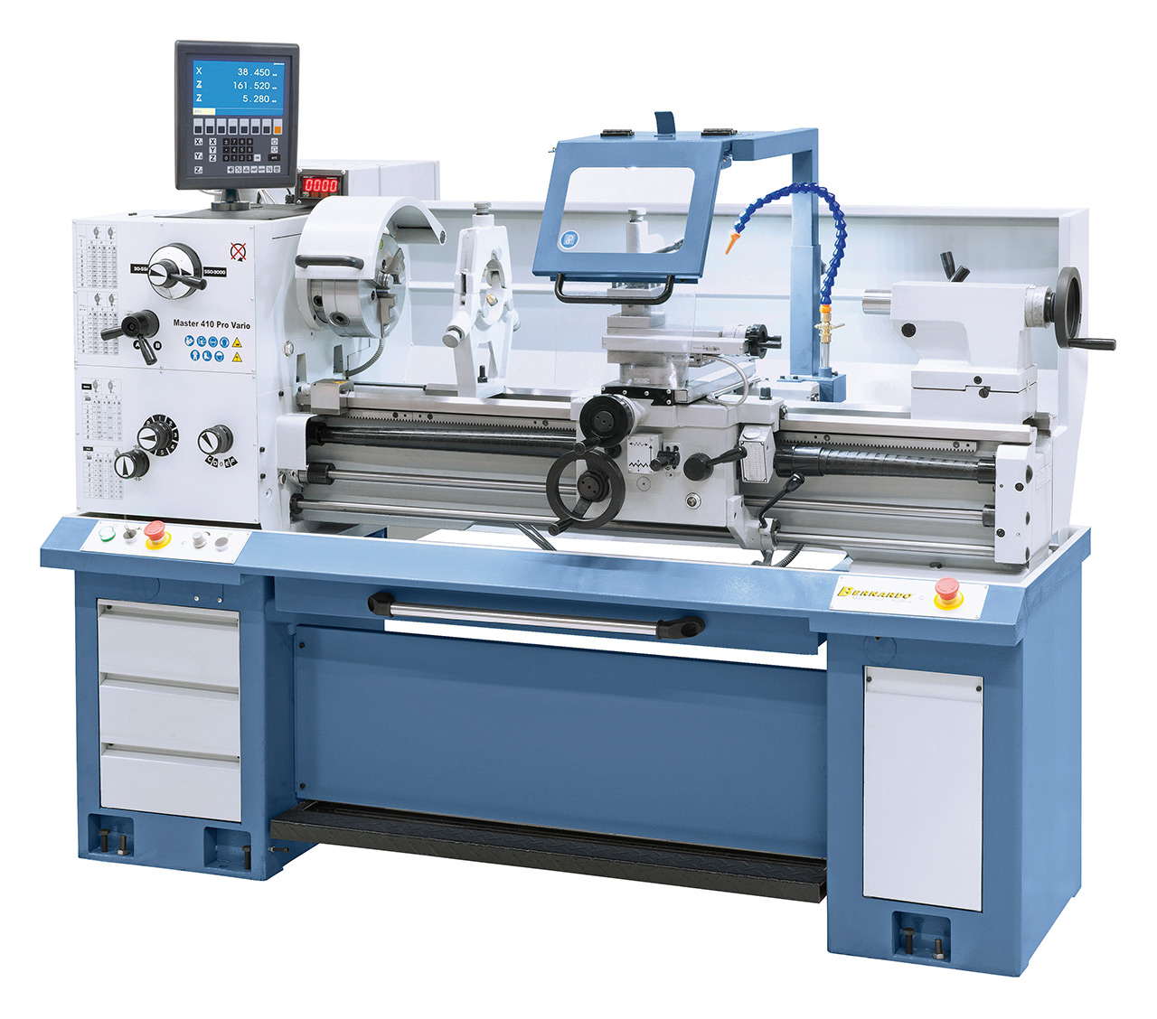 Universaldrehmaschine Master 410 Pro Vario inkl. 3-Achs-Digitalanzeige ES-12 V