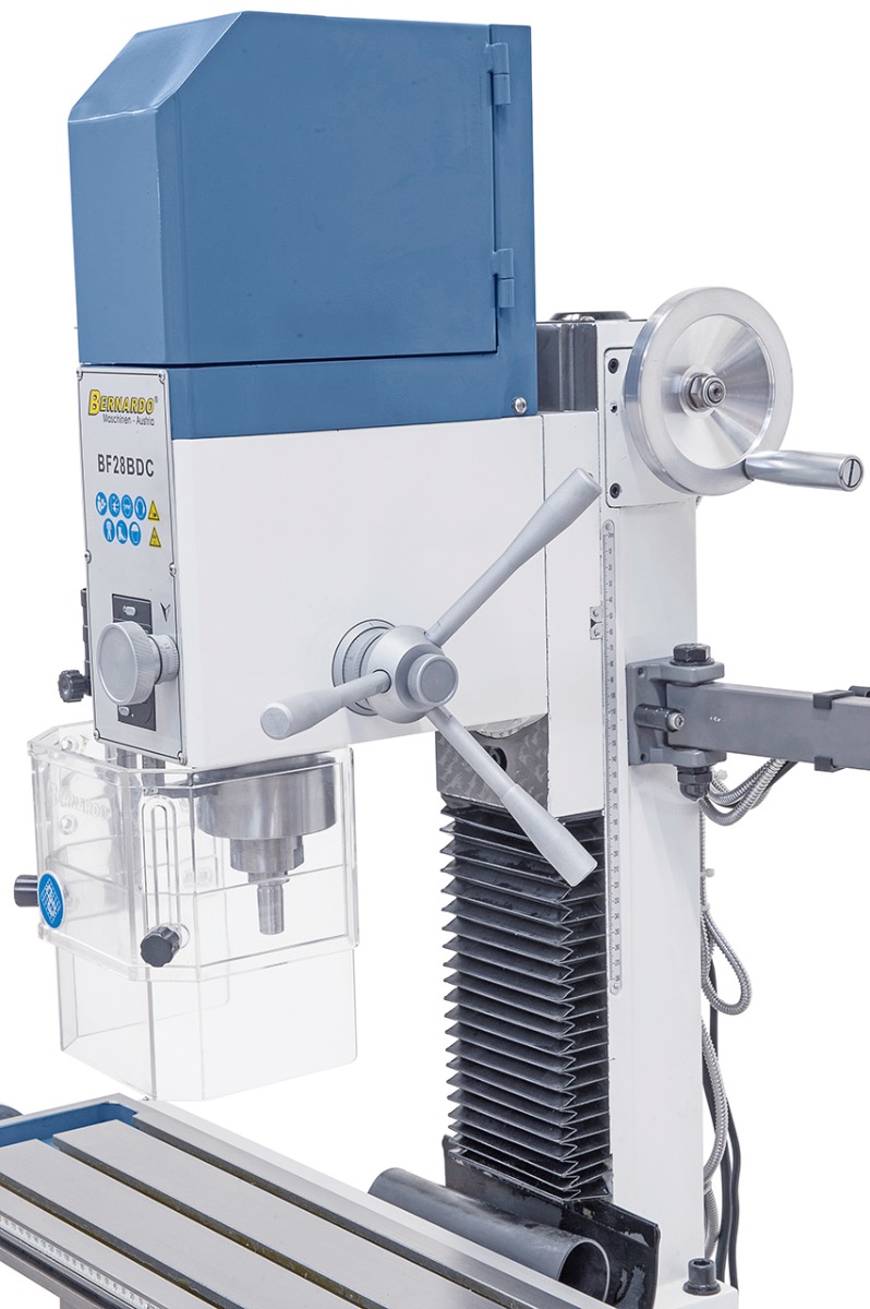 Bohr- und Fräsmaschine BF 28 BDC inkl. 3-Achs-Digitalanzeige ES-12 V