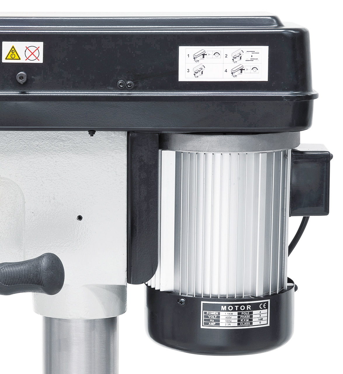 Säulenbohrmaschine SB 32 S / 400 V, R/L