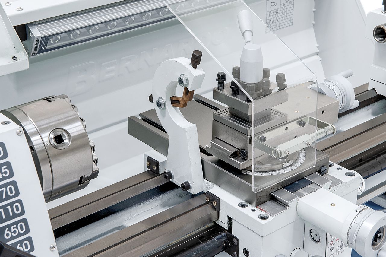 Leit- und Zugspindeldrehmaschine Profi 650 G / 400 V inkl. 2-Achs-Digitalanzeige ES-12 V