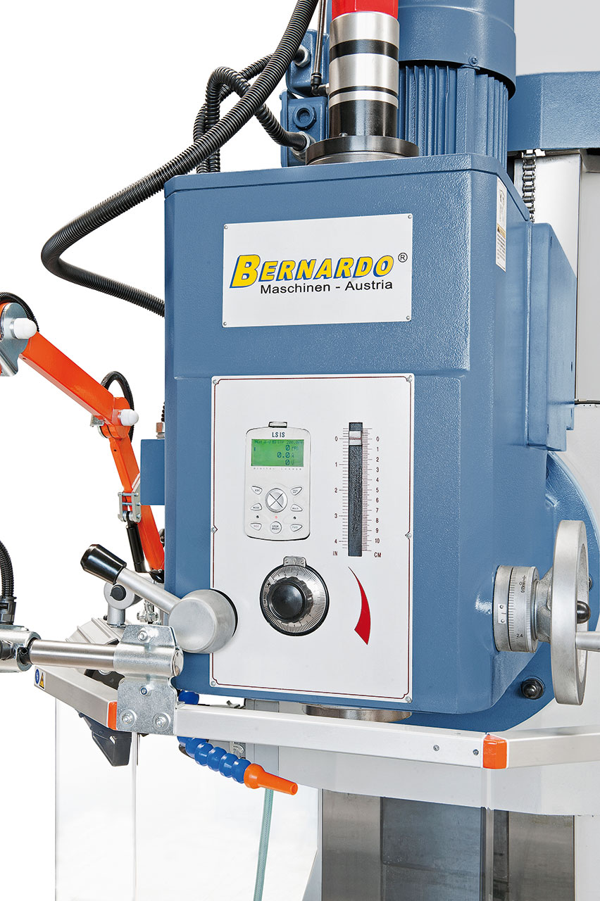 Bettfräsmaschine BFM 200 inkl. 3-Achs-Digitalanzeige ES-12 H u. pneum. WK-Klemmung **