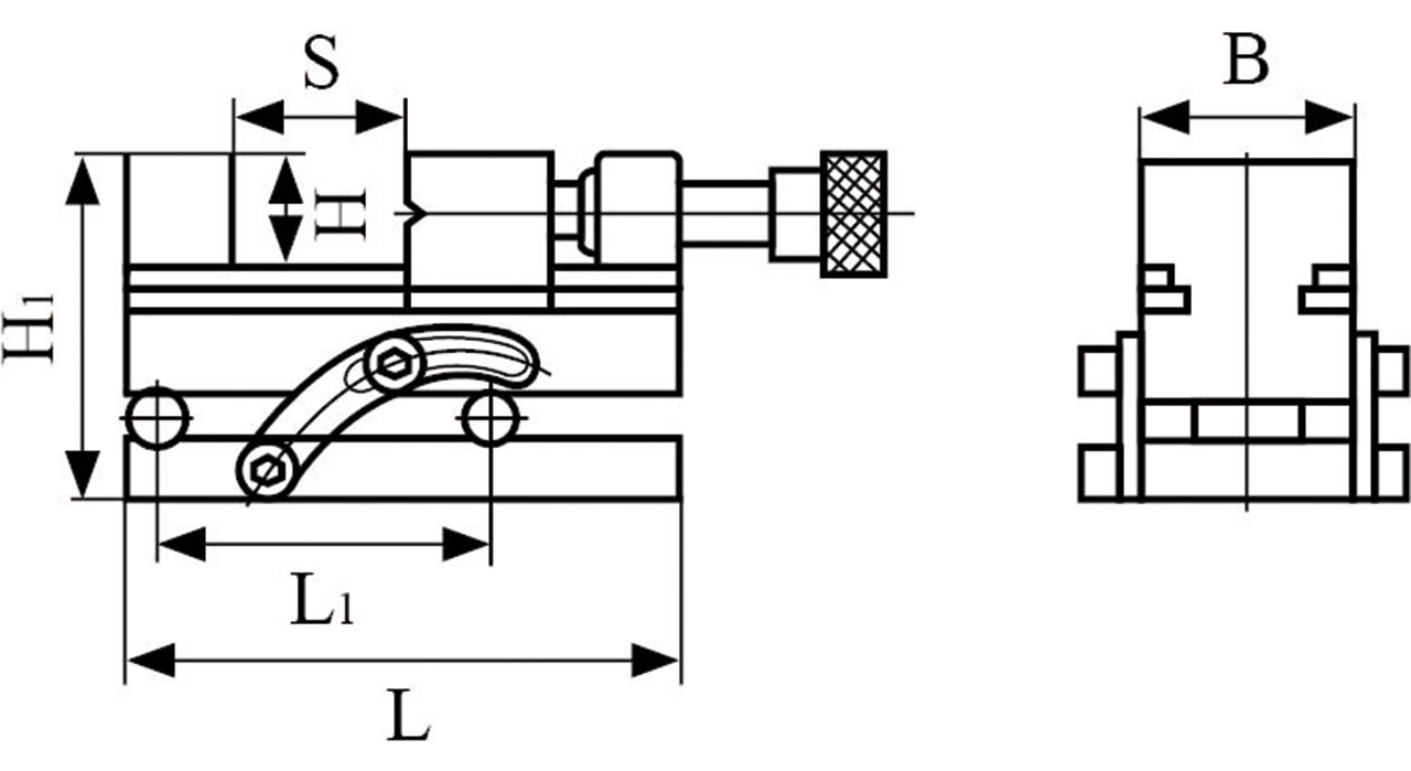 Sinusschraubstock QGJ 73