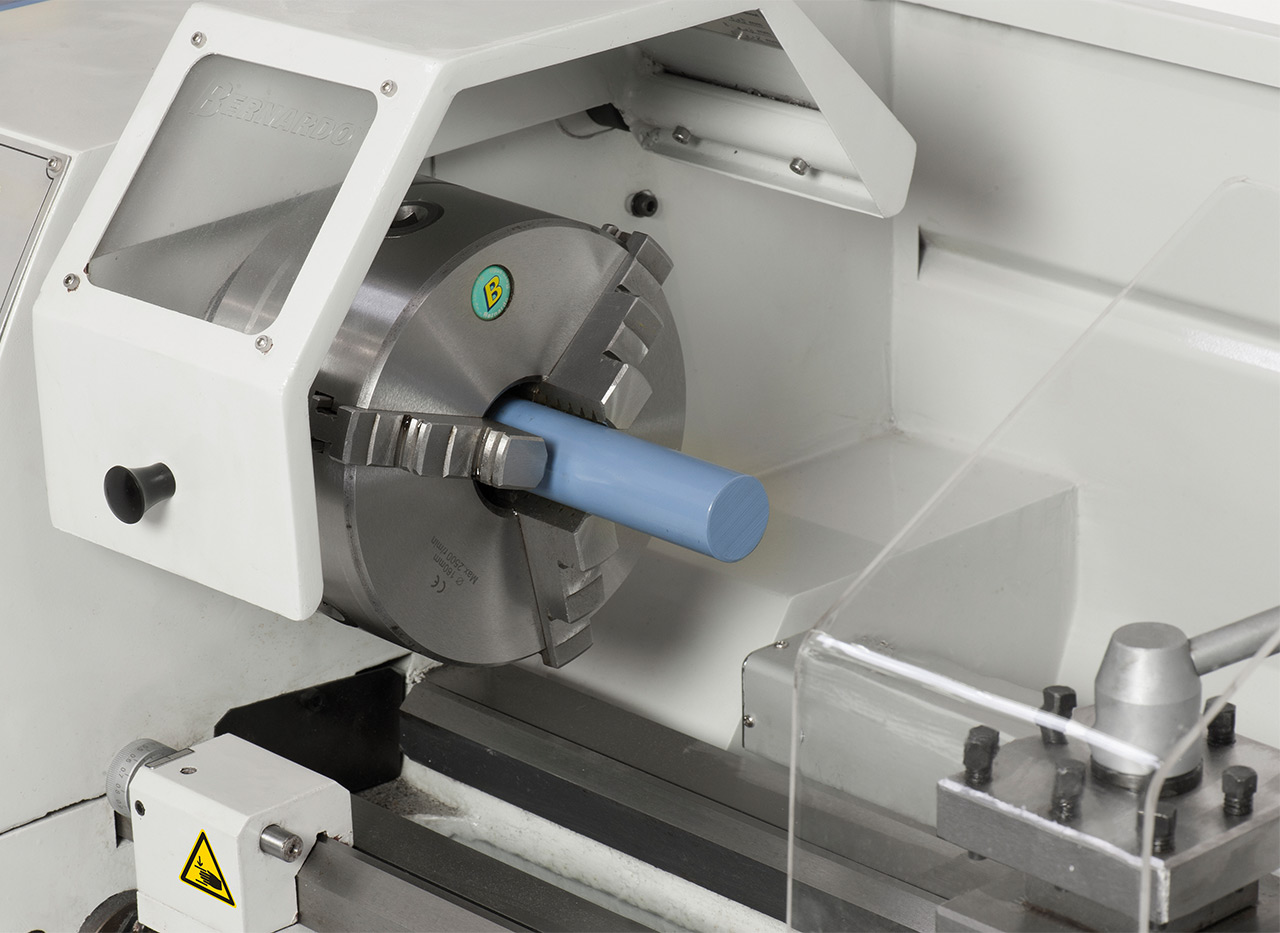 Leit- und Zugspindeldrehmaschine Profi 700 BQV / 230 V inkl. 2-Achs-Digitalanzeige ES-12 V