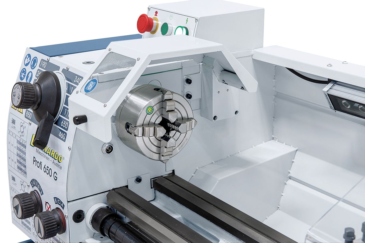 Leit- und Zugspindeldrehmaschine Profi 650 G / 400 V