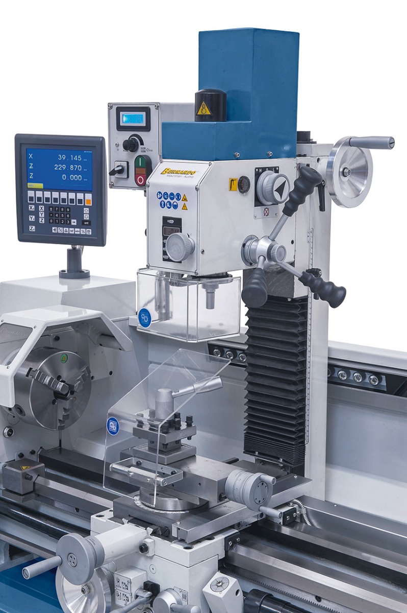 Bearbeitungszentrum Proficenter 880 G Vario / 230 V inkl. 2-Achs-Digitalanzeige ES-12 V