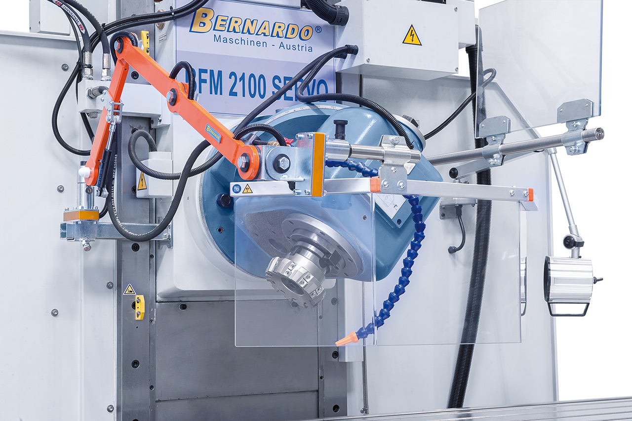 Bettfräsmaschine BFM 2100 Servo inkl. 3-Achs-Digitalanzeige ES-12 H **