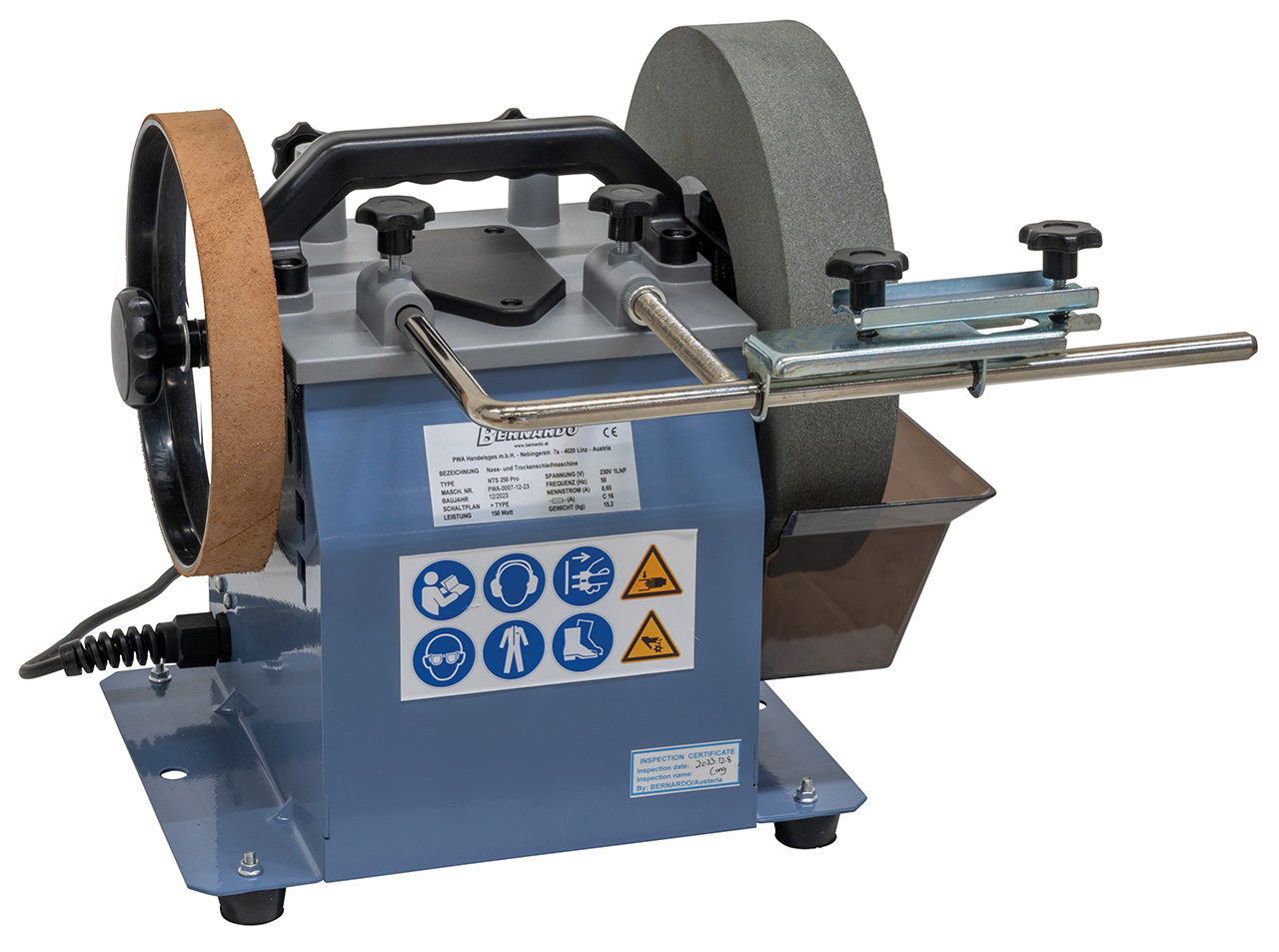 Nass- und Trockenschleifmaschine NTS 250 Pro