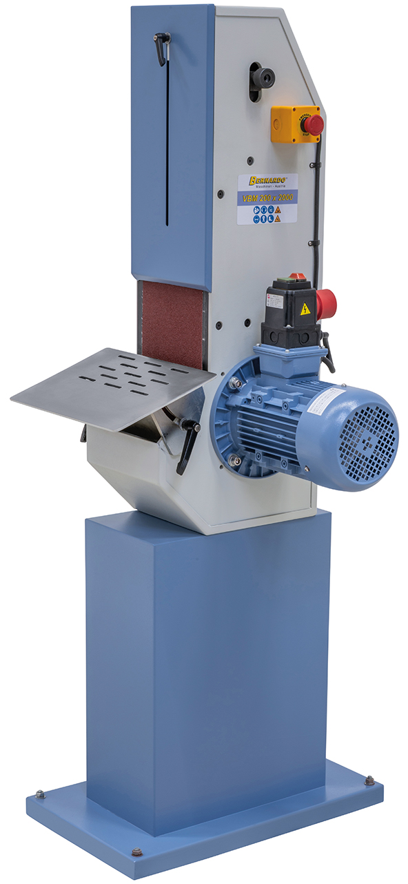 Vertikale Bandschleifmaschine VBM 200 x 2000