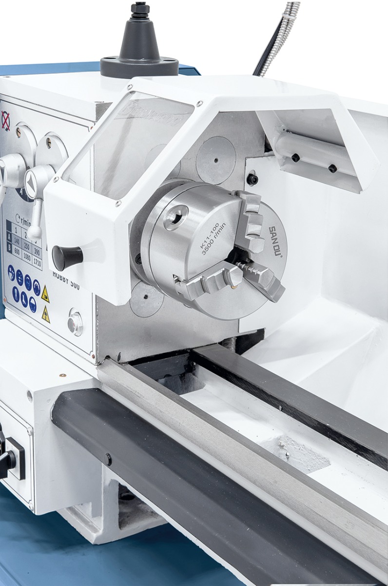 Tischdrehmaschine Hobby 500 / 230 V inkl. 2-Achs-Digitalanzeige DT 40