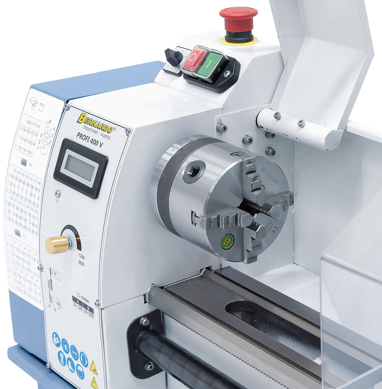 Tischdrehmaschine Profi 400 V / 230 V
