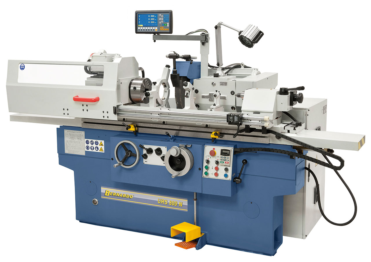 Universal - Rundschleifmaschine URS 800 N inkl. 2-Achs-Digitalanzeige ES-12 H **
