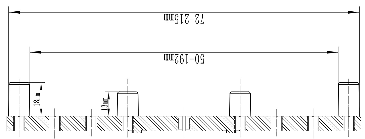 Planscheiben-Segmente f. Spannfutter M 115