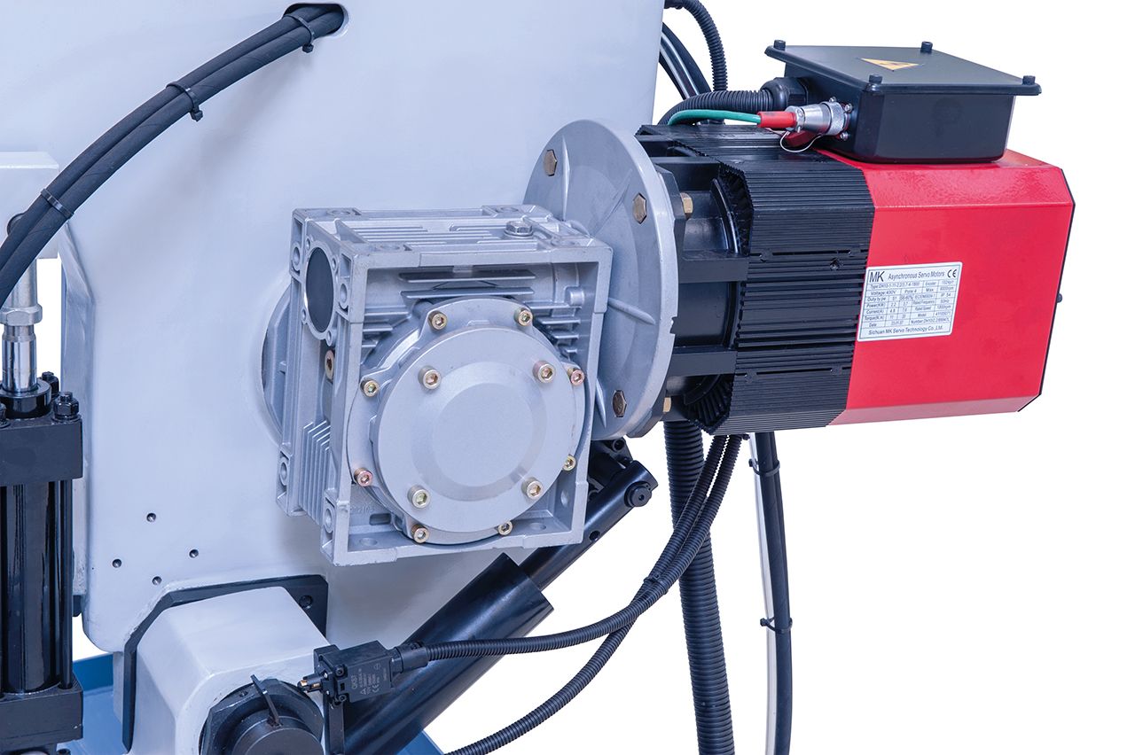 Halbautomatische Doppelgehrungsbandsäge DGS 460 HV