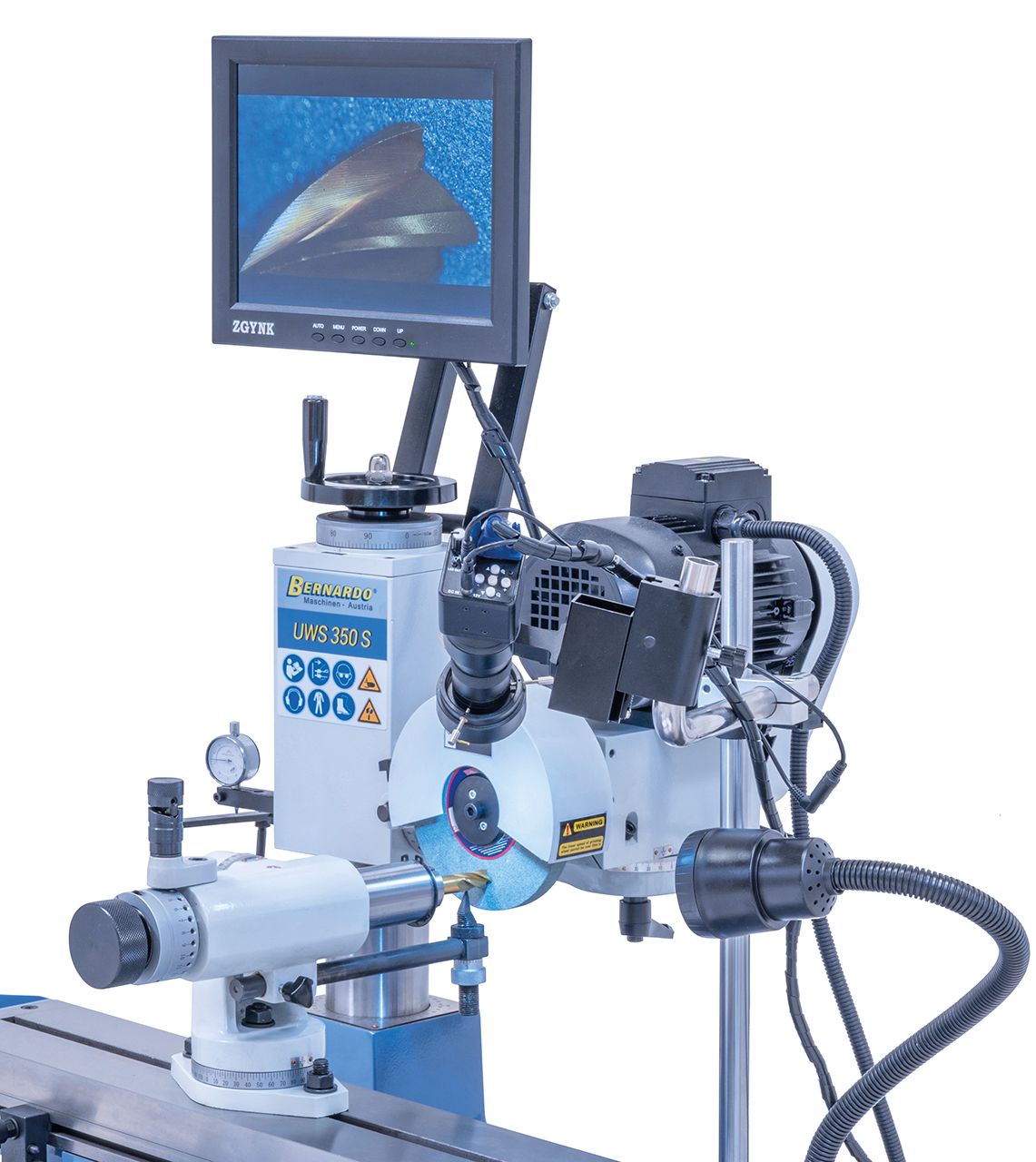 Universal-Werkzeugschleifmaschine mit Bildschirm UWS 350 S