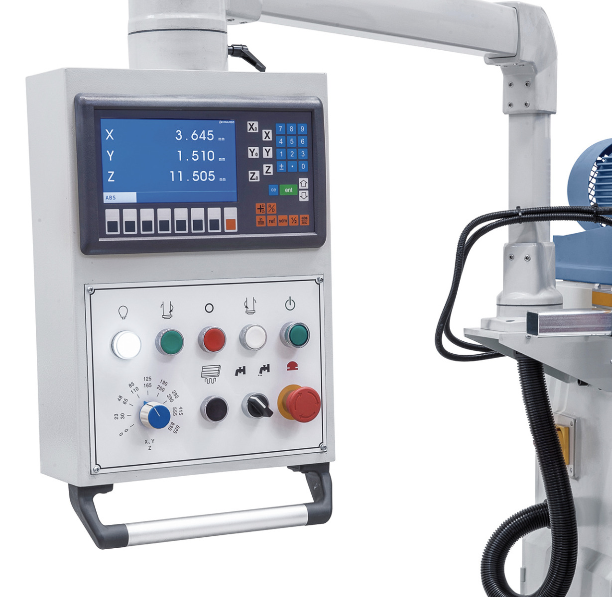 Universalfräsmaschine UWF 110 Servo - 1000 inkl. 3-Achs-Digitalanzeige ES-12 H *