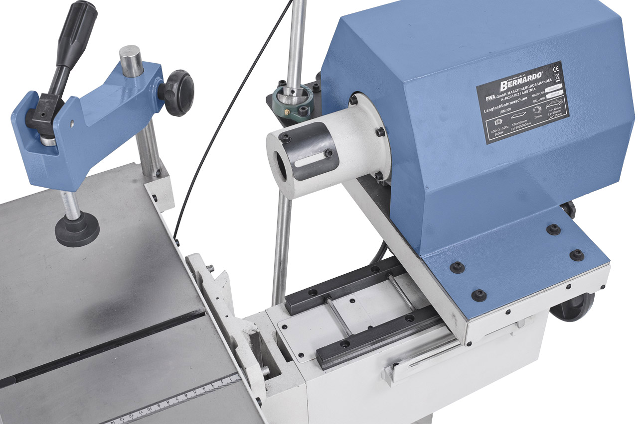 Langlochbohrmaschine LBM 220 / 400 V inkl. Tischverbreiterungen und -verlängerung