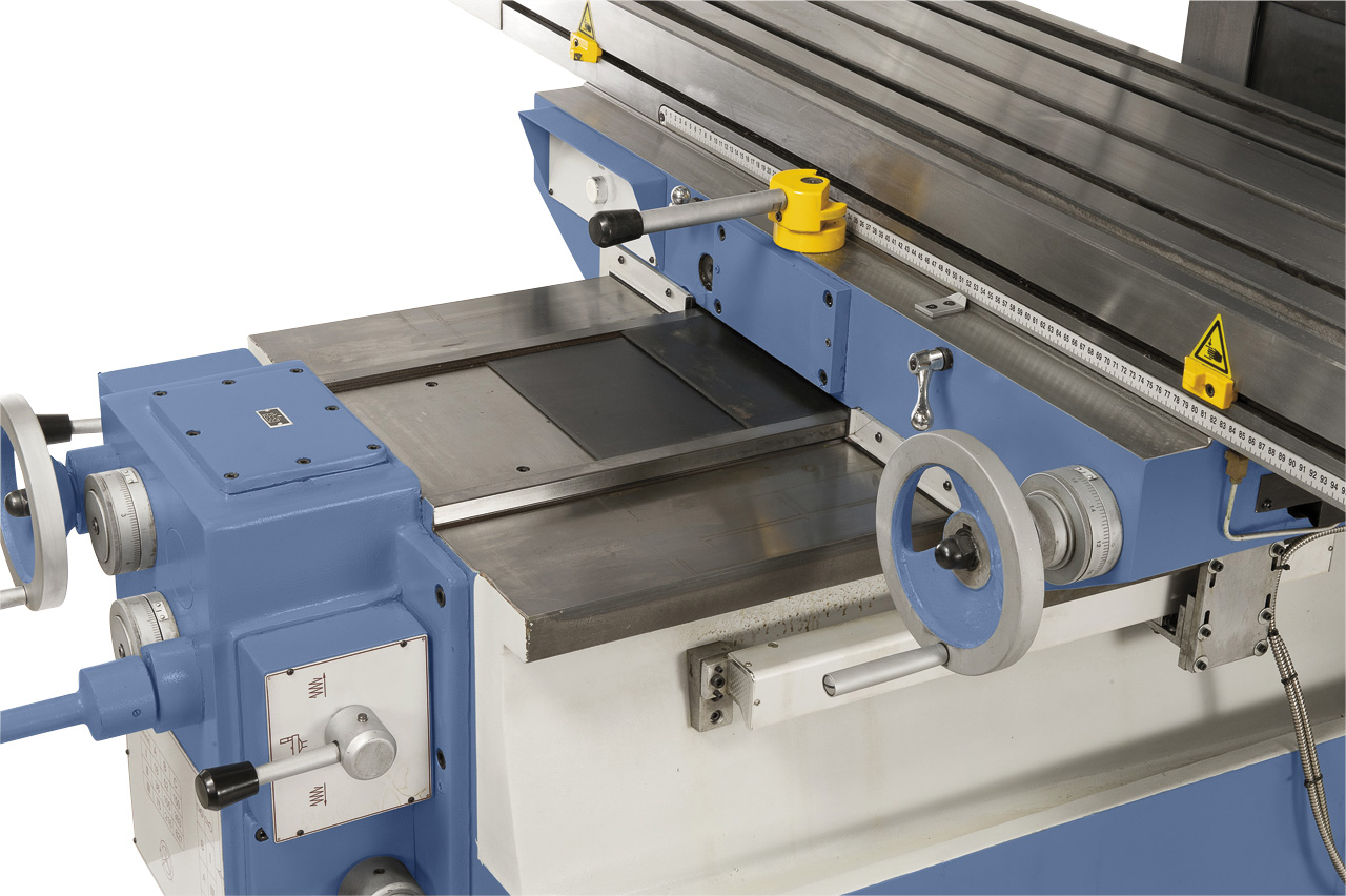 Bettfräsmaschine BFM 200 inkl. 3-Achs-Digitalanzeige ES-12 H u. pneum. WK-Klemmung **