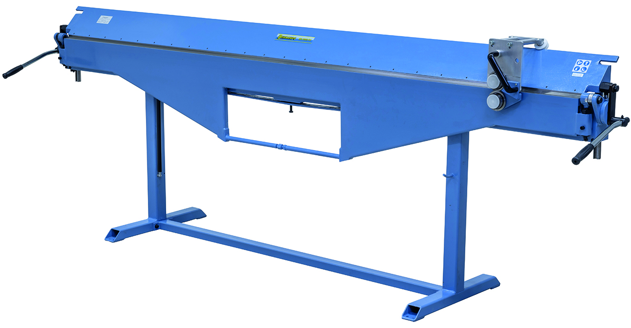 Schwenkbiegemaschine BB 3000 RS mit Rollenschere