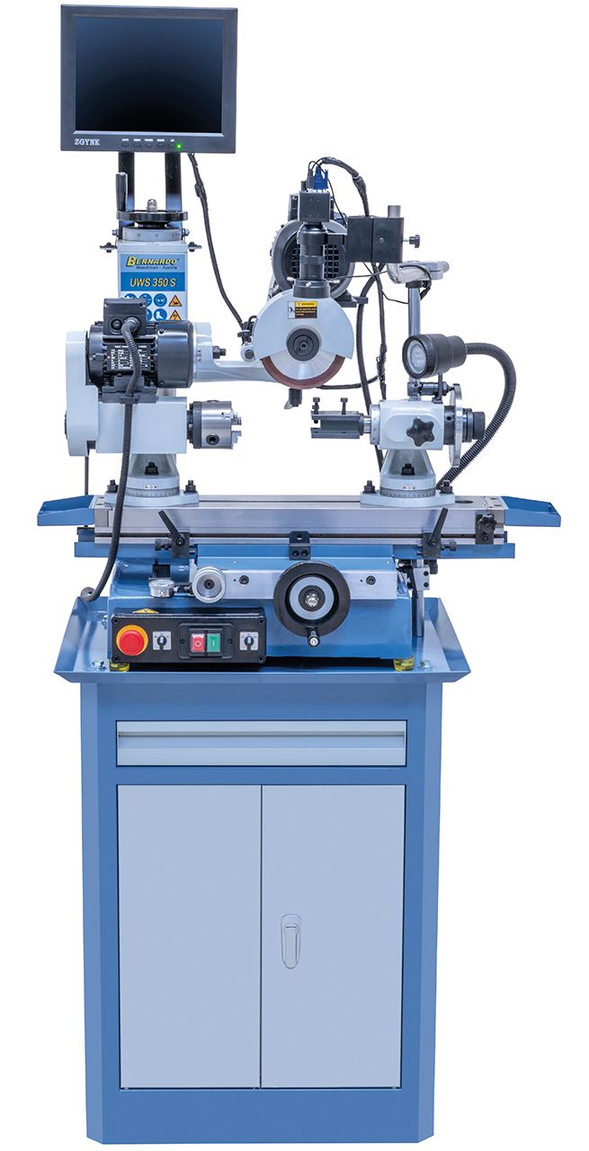 Universal-Werkzeugschleifmaschine mit Bildschirm UWS 350 S