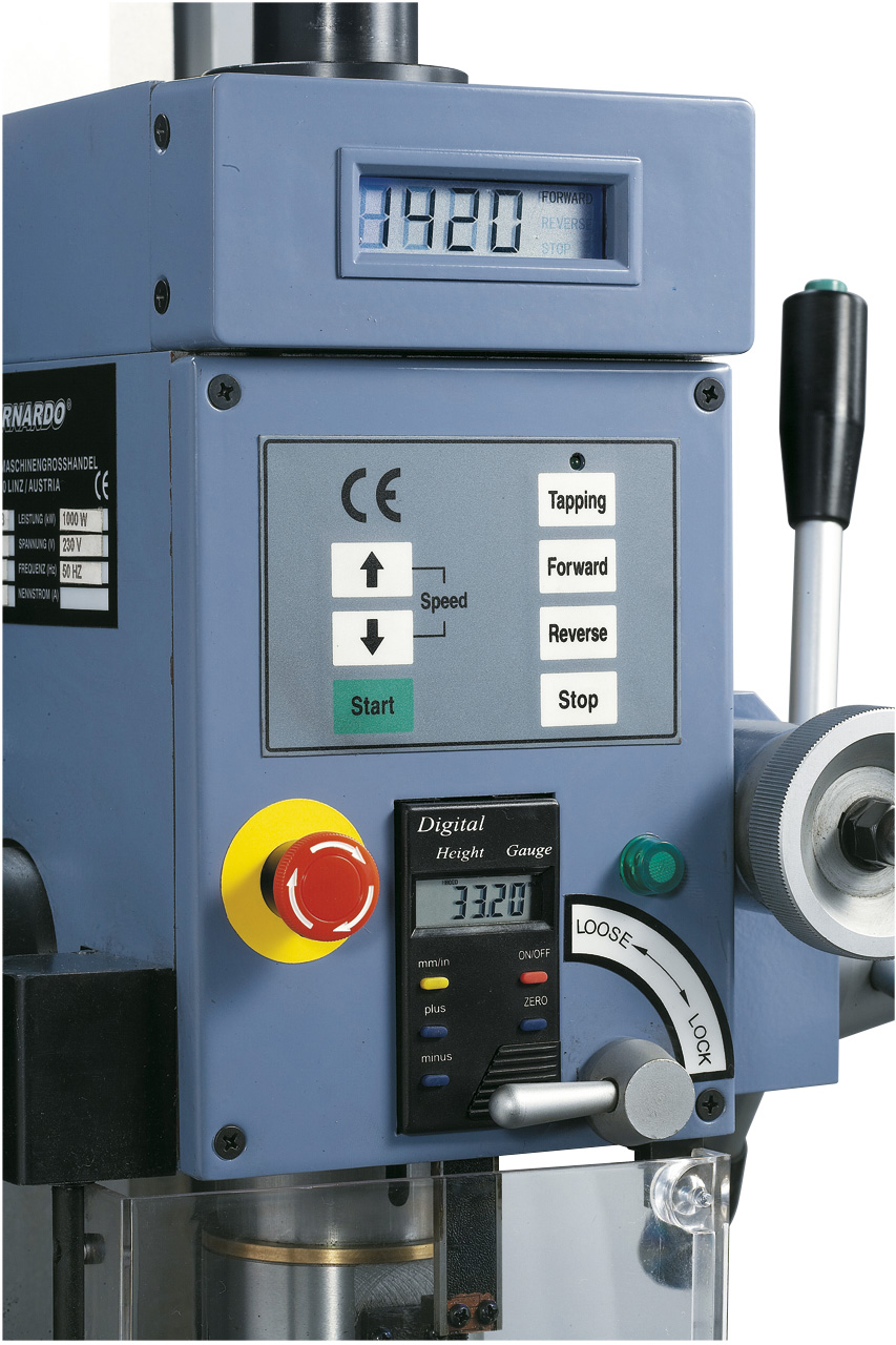 Bohr- und Fräsmaschine BF 25 L Super / 230 V