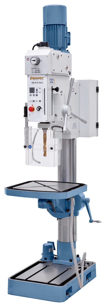 Getriebe-Säulenbohrmaschine GB 40 S Vario *