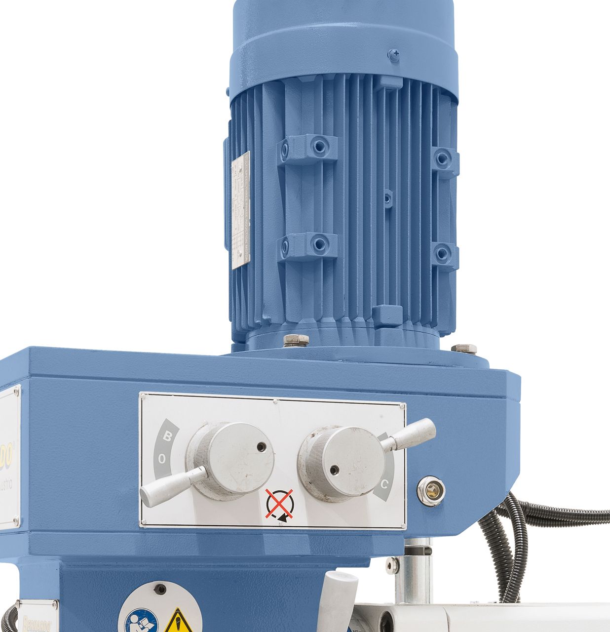 Universalfräsmaschine UWF 80 E inkl. 3-Achs-Digitalanzeige ES-12 H und y-Vorschub