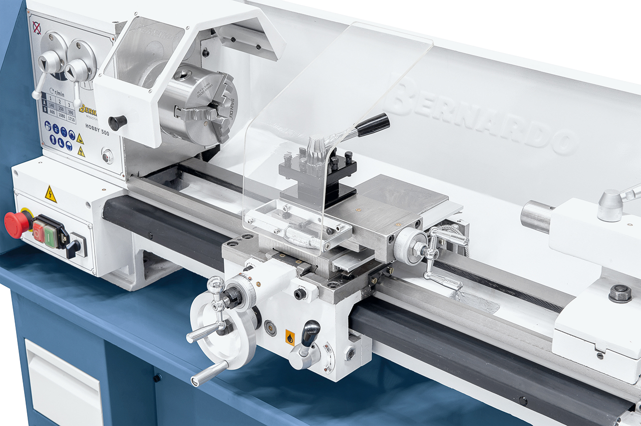 Tischdrehmaschine Hobby 500 / 230 V inkl. 2-Achs-Digitalanzeige DT 40