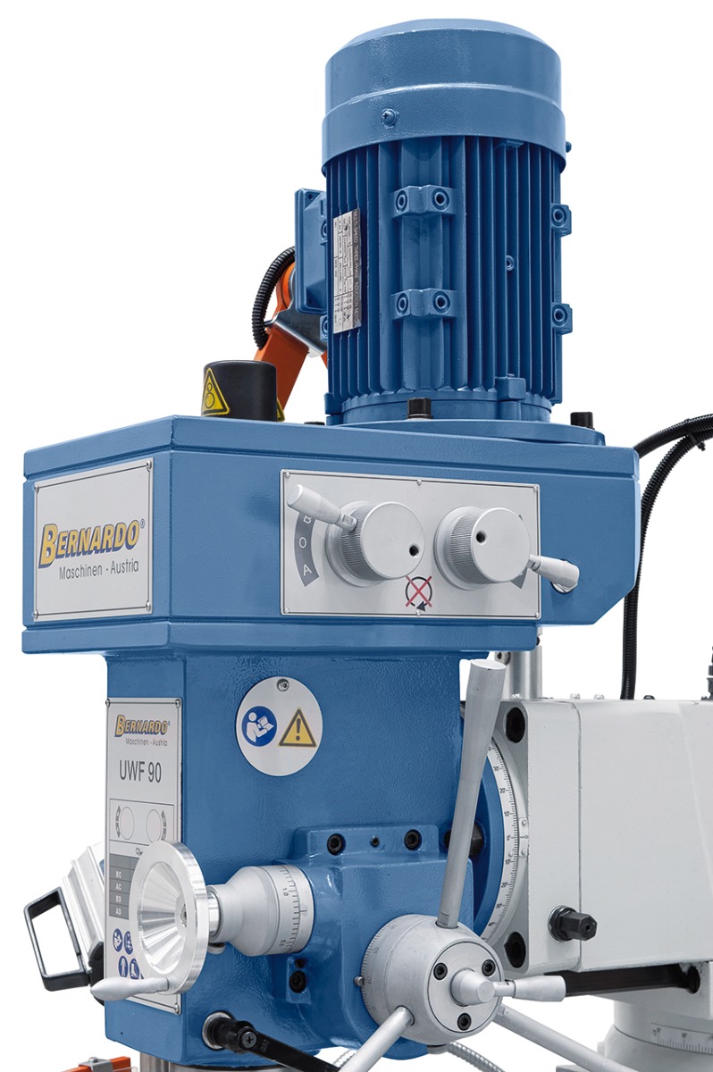 Universalfräsmaschine UWF 90 - 1270 inkl. 3-Achs-Digitalanzeige ES-12 H *