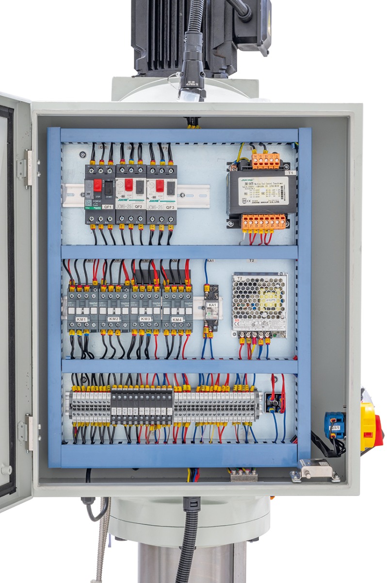Getriebe-Säulenbohrmaschine GB 55 SK NC Vario mit Kreuztisch *