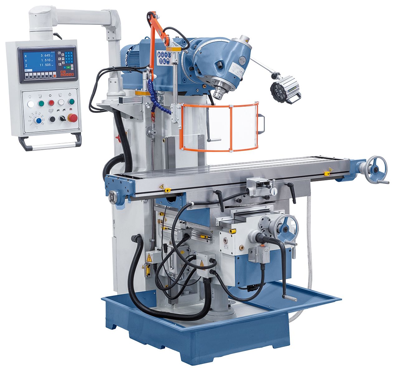 Universalfräsmaschine UWF 110 Servo - 1000 inkl. 3-Achs-Digitalanzeige ES-12 H *