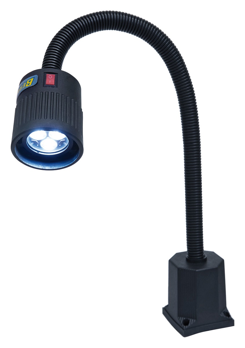 LED - Maschinenleuchte LED 2 / 230 V mit Trafo und flexiblem Arm