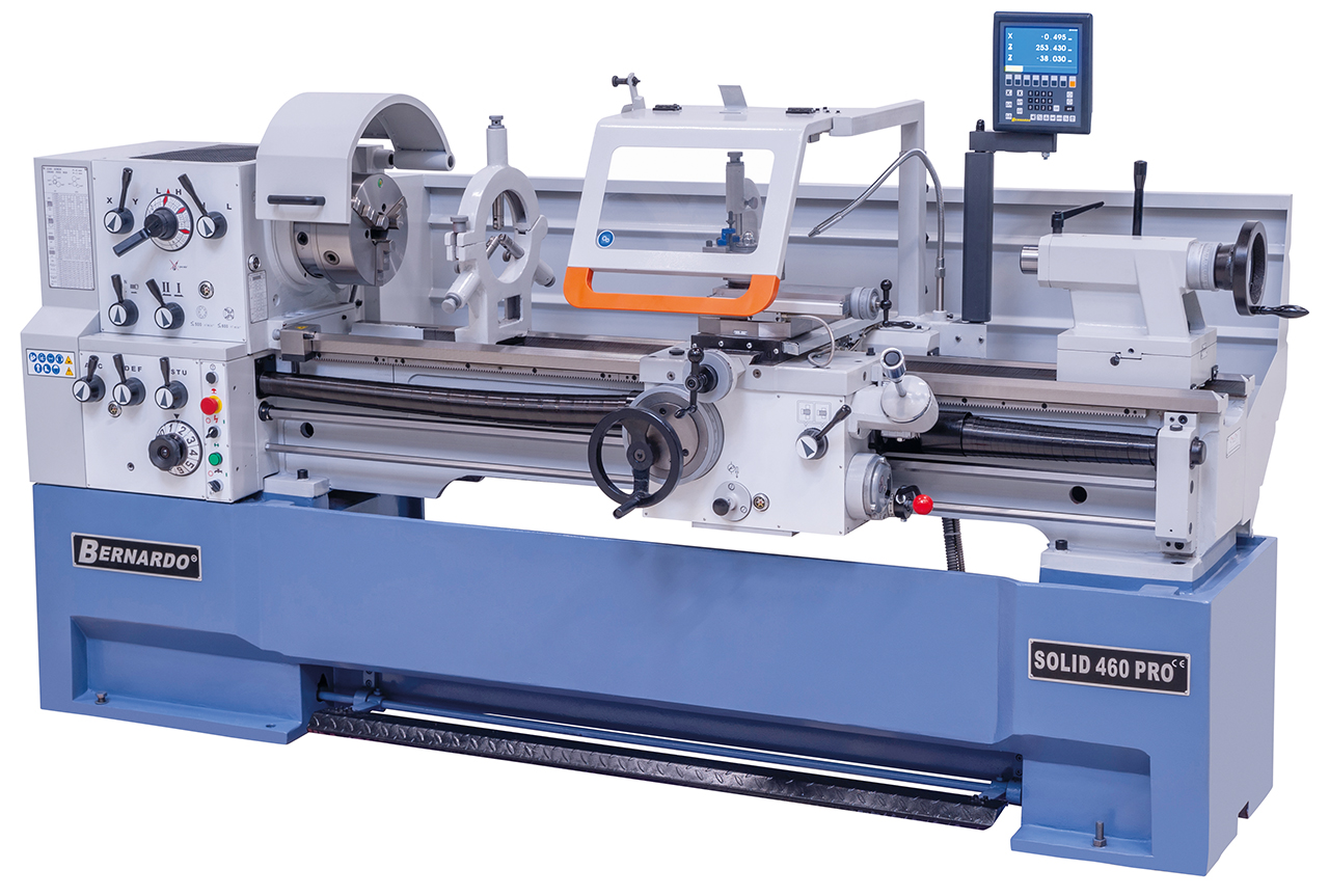 Universaldrehmaschine Solid 460 x 2000 Pro inkl. 3-Achs-Digitalanzeige *