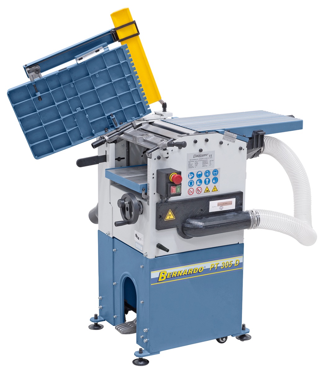 Abricht- und Dickenhobelmaschine PT 305 D mit Absaugung / 400 V